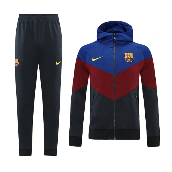 Giacca con Capucha Barcellona 2021/22 Blu